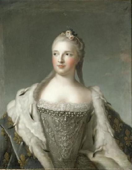 Jjean-Marc nattier Marie-Josephe of Saxony, Dauphine of France previously wrongly called Madame Henriette de France oil painting picture